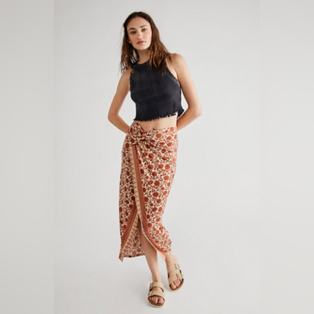 Free People Sarong Skirt